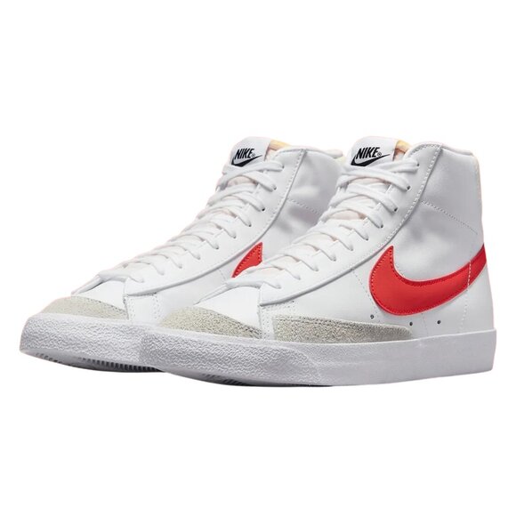 Nike Blazer Mid '77 Vintage Men's Size 9.5 (White & Red) - Picture 1 of 8